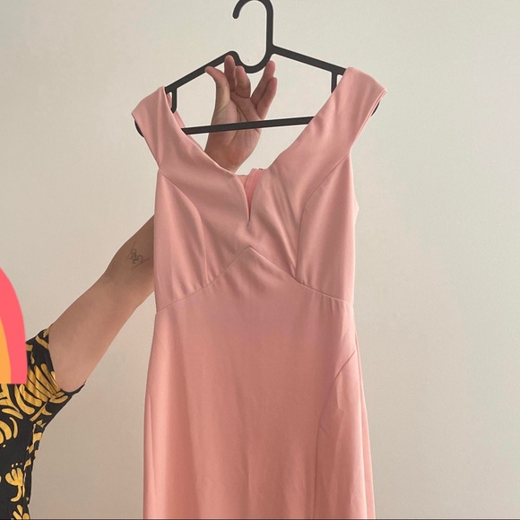 TFNC Bridesmaid maxi dress in pink NWOT - Picture 5 of 7